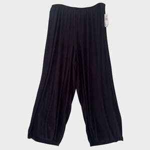 Alex Evenings Woman NEW NWT 1X Black Pants Style #8422551